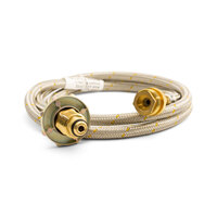 Bromic Gas Hose Mapp CGA600 to POL Cylinder Fitting Adaptor