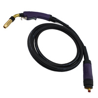 MIG Gun / Torch - 300 Amp - 4.5 Meter - Bernard Style- Euro - Parweld