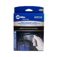 Miller Front Cover Lens to Suit VMP-10, Elite, Digital Elite and Titanium helmet - 5 Pack