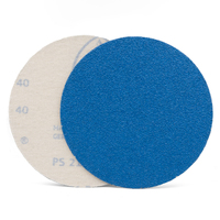 Klingspor 150mm Velcro Backing Sanding Disc Pad PS 21 FK  6" 40 Grit - No Dust Holes - 50 Each