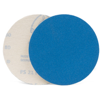 Klingspor 150mm Velcro Backing Sanding Disc Pad PS 21 FK  6" 80 Grit - No Dust Holes - 50 Each