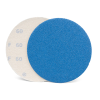 Klingspor 125mm Velcro Backing Sanding Disc Pad PS 21 FK 5" 60 Grit - No Dust Holes - 50 Each