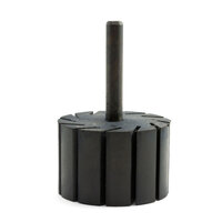 Klingspor Rubber Drum for Spiral Bands 38mm x 25mm 6mm Shaft - 1 Each