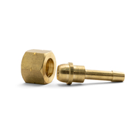 3/8 BSP Nut with 6mm Barb - Left Hand Thread