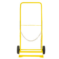 G Size Cylinder Trolley with 200mm Pneumatic Wheels
