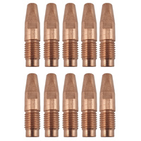 10 Pack of 1.2mm Fronius Style MIG Contact Tips - M10 x 10 x 1.2mm 