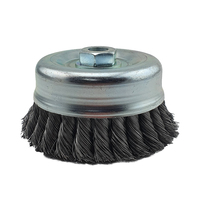 125mm Union Twist Knot Cup Brush for High Speed Angle Grinder KC-54 
