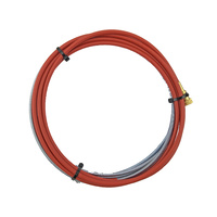 10x Bernard style MIG Liner Steel - 300A to 400A- 4.8 Meter - 0.8 to 1.2mm