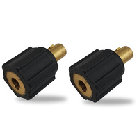 2 x UWELD Dinse Adapter Cable Plug Expander - Dinse 10-25 to 35-50