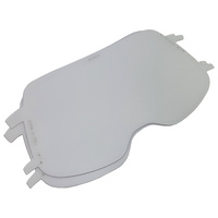 3M Speedglas 9100 FX / FX Air / MP Air - Clear Grinding Visor Lens - 2 Pack