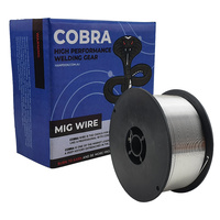 10 x COBRA 5356 Aluminium 0.8mm x  0.5kg Spool MIG Welding Wire - ER5356