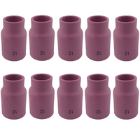 10 x TIG Ceramic Cup Nozzle #12 GAS LENS LARGE DIAMETER