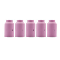 TIG Ceramic Cup / Nozzle #8 GAS LENS - 5 Each - WP-17 /18 / 26 