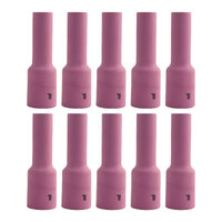 WP-17 | 18 | 26 TIG Ceramic Cup / Nozzle #8 Long Gas Lens - 10 Each