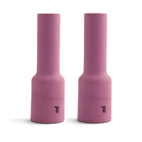 WP-17 | 18 | 26 TIG Ceramic Cup / Nozzle #8 Long Gas Lens - 2 Each