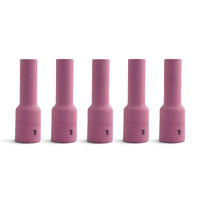 WP-17 | 18 | 26 TIG Ceramic Cup / Nozzle #8 Long Gas Lens - 5 Each