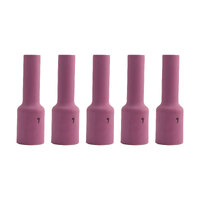 WP-17 | 18 | 26 TIG Ceramic Cup / Nozzle #7 Long Gas Lens - 5 Each