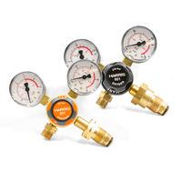 Harris 601 Oxygen & LPG Regulator Flow meter Twin Pack