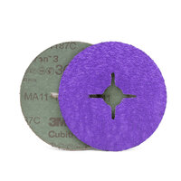 3M Cubitron 3 III 125mm / 5" - 1187C 36 Grit Stainless Sanding Disc 492EQ 66464 - 100 Pack