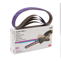 3M Cubitron 2 II 60 Grit File Belt 20mm x 520mm - 33451 786F - 10 Pack