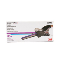 3M Cubitron 2 II 80 Grit File Belt 12.7mm x 457mm - 33446 786F - 10 Pack