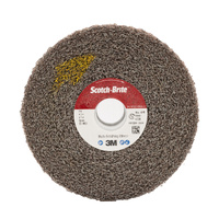 Scotch-Brite 150mm x 50mm x 25mm Multi-Finishing Wheel 2S MED - Grey - 1 Each