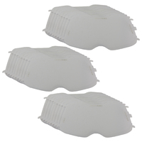 3M Speedglas G5-02 Hard-Coated Outer Cover Lens - 50 Pack