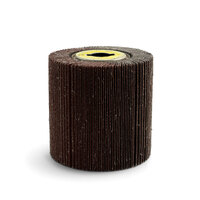 Klingspor SM 611 S Drum Barrel Mop 80 Grit 100mm x 100 x 19mm - 2 Each
