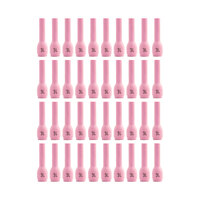 WP-9 |20 TIG Ceramic Cup / Nozzle LONG #3 - 40 pack