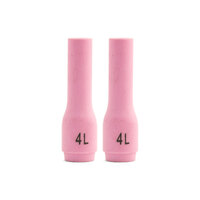 WP-9 |20 TIG Ceramic Cup / Nozzle LONG #4 - 2 Pack