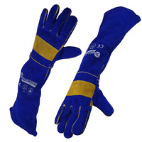 Weldclass MIG Welders Gloves Full Arm Protection 680mm Long