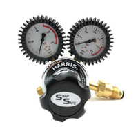 Harris 825 Oxygen Pressure Regulator - 0 to 1000kpa - Side Inlet