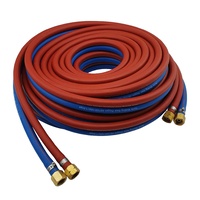 15m Harris Oxy / Acetylene 8mm Twin Hose with Fittings & Inspection Tag