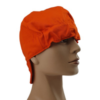 Orange Flame Resistant Welding Cap - Kromer Style Cap