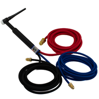 CK18 8m 350A Super Flex Water Cooled TIG Torch with Flex Head