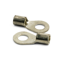 2 x 16mm2 Crimp Welding Cable Lug - 8mm Hole