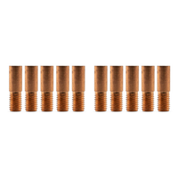 Binzel Style MIG Contact Tips - 0.6mm - 10 pack - M5 x 5mm x 0.6mm - MIGMATE