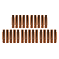 Binzel Style MIG Contact Tips 0.6mm - 25 pack - M6 x 6mm x 0.6mm