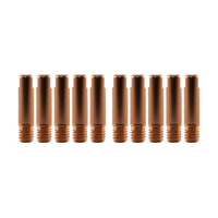 Binzel Style MIG Contact Tips 1.0mm - 10 pack - M6 x 6mm x 1.0mm