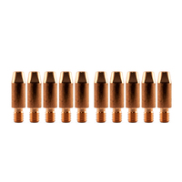 Binzel Style MIG Contact Tips for ALUMINIUM 1.0mm - 10 pack - M6 x 8mm x 1.0mm