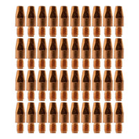 Binzel Style MIG Contact Tips for ALUMINIUM - 1.0mm - 100 pack - M8 x 10mm x 1.0mm