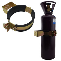 10x Gas Bottle Holders | Restraint (Size 146mm - 162mm) Suits D Size Steel