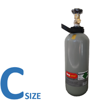2.6kg C Size Food Grade Co2 Gas Bottle for Brewing / Welding - No Rent