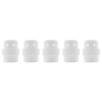 Binzel Style MIG Gas Diffuser - MB24 - White Ceramic - 5 Pack