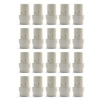 Binzel Style MIG Gas Diffuser MB36 - Black or White Duroplast - 40 Pack
