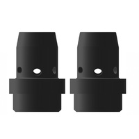 Gas Diffusers MIG  - MB40 - Long Life - Black Duroplast - 40 Pack - Binzel Style