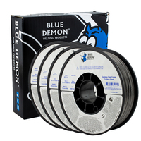 4 x Blue Demon 0.9mm E71T-11 Gasless MIG Welding Wire 4.5kg