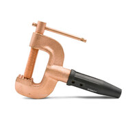 800 Amp Earth Clamp - Dinse Style - High Conductivity