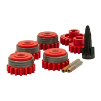 Kemppi 1.0mm / 1.2mm V Groove Lower and Upper Drive Roller Kit - 1 Set
