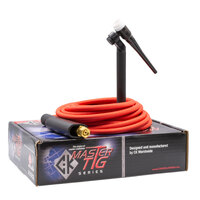 CK 150 Amp FlexLoc Flex TIG Torch with 4m Super Flex Cable - To Suit Kemppi